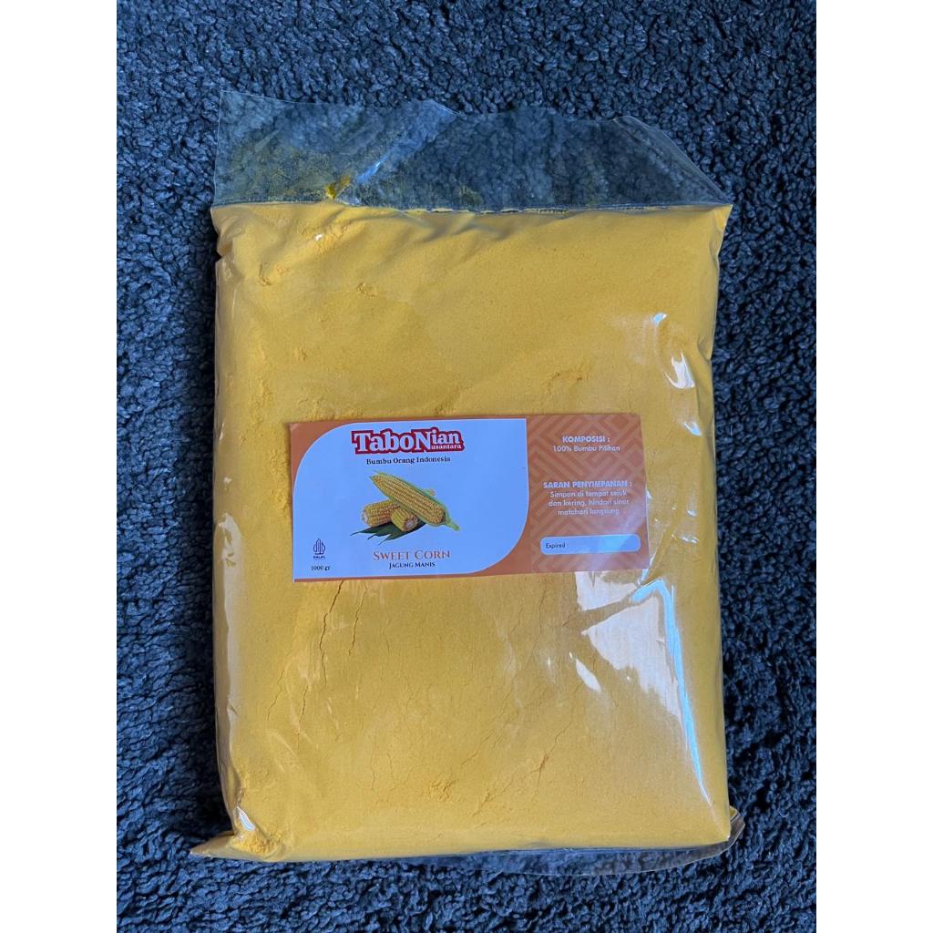 Bubuk Tabur Jagung Manis  Bumbu Powder Tabonian Nusantara – Manis Gurih, Harumnya Bikin Laper