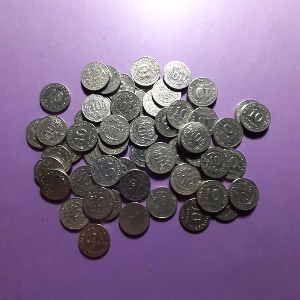uang kuno 10 rupiah 1971