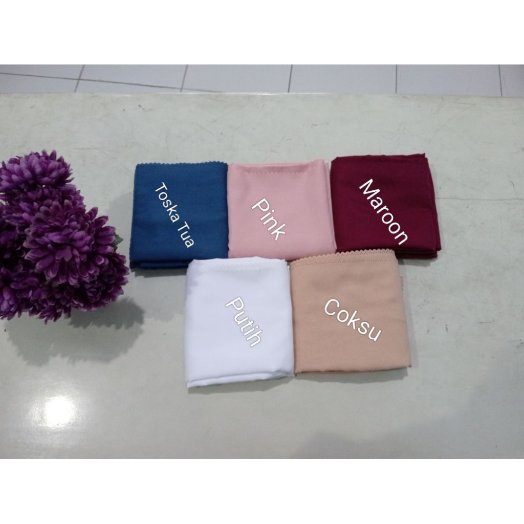 Elshanum Butik - Hijab Voal ukuran 110 x 110 cm