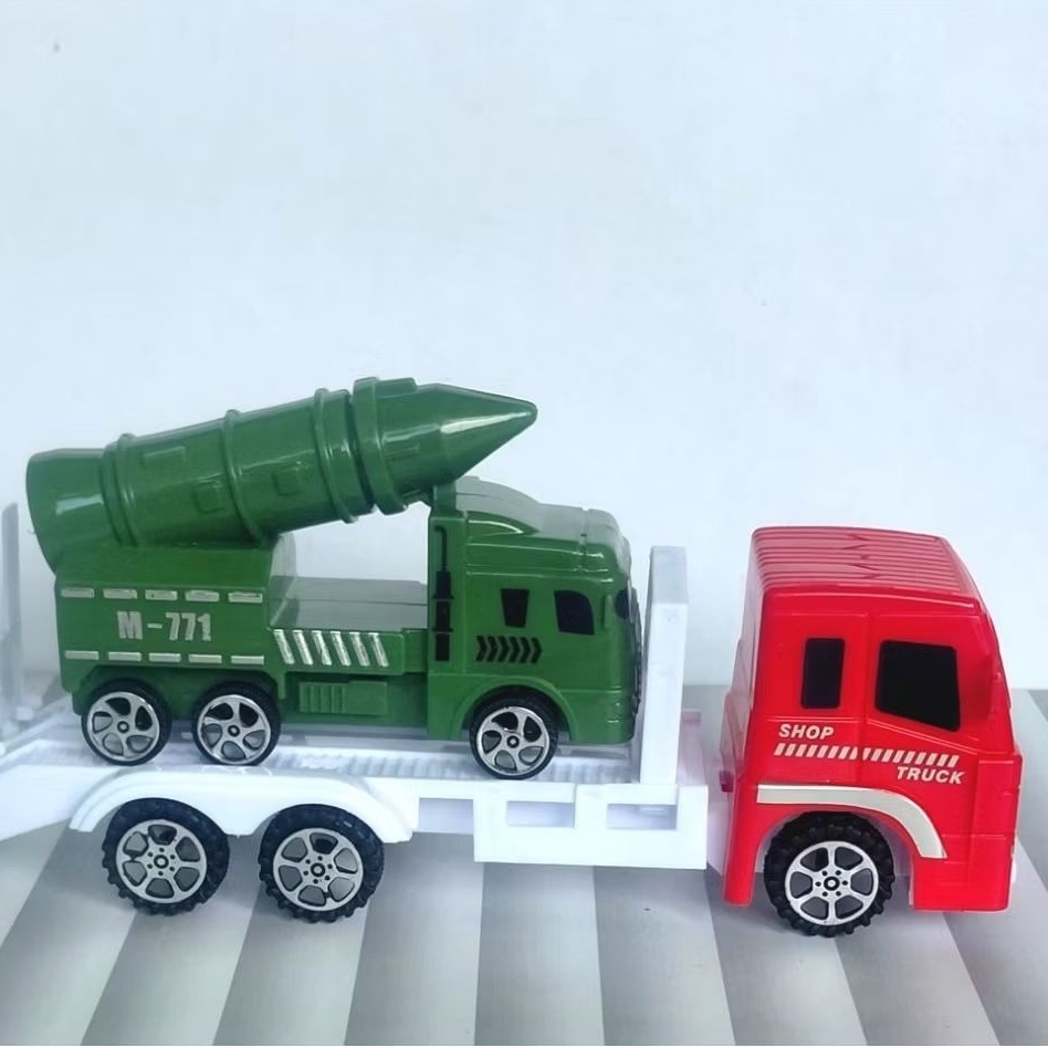 MAINAN MOBIL TRUK RUDAL ANAK MURAH - MINIATUR TRUK ROKET