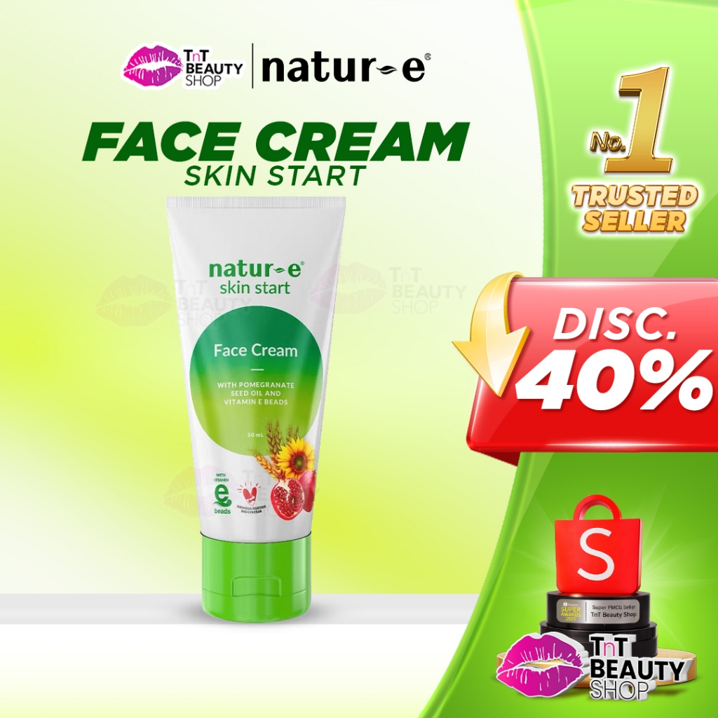 Natur-E Skin Start Face Cream 50ml Skincare Natur E | TnT Beauty Shop