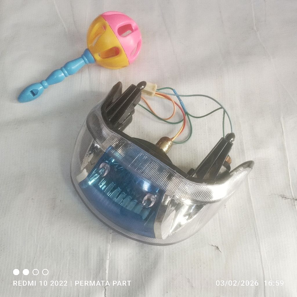 lampu belakang stop lamp honda supra 100 supra x supra fit lama variasi aksesoris lawas jadul