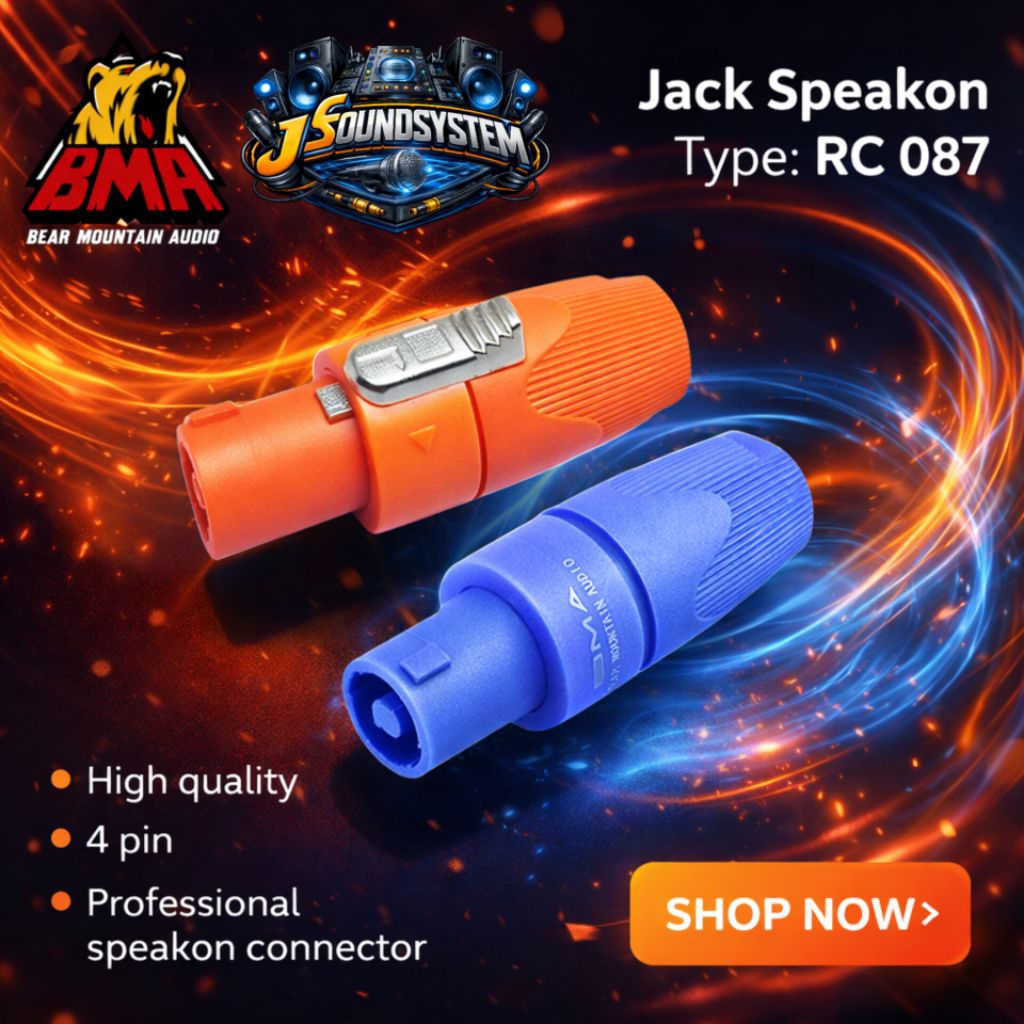 JACK SPEAKON BMA / JACK SPIKON / KONEKTOR SPIKON / JECK BMS