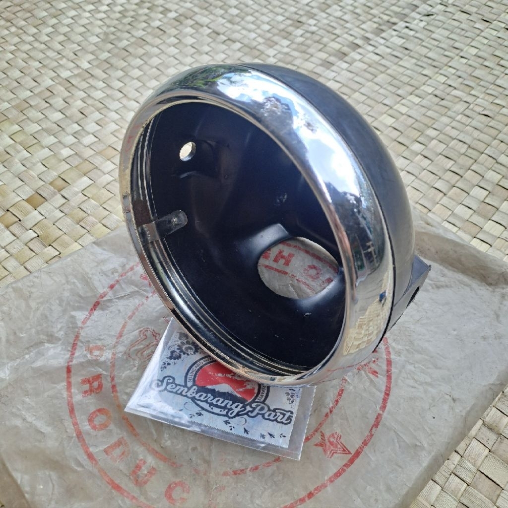 BATOK RING LAMPU HONDA GL100 GL125 BULAT