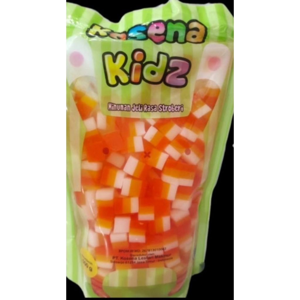 Jelly Kosena Kids 500gr - Motif Karakter, Aneka Bentuk, Cocok untuk es campur
