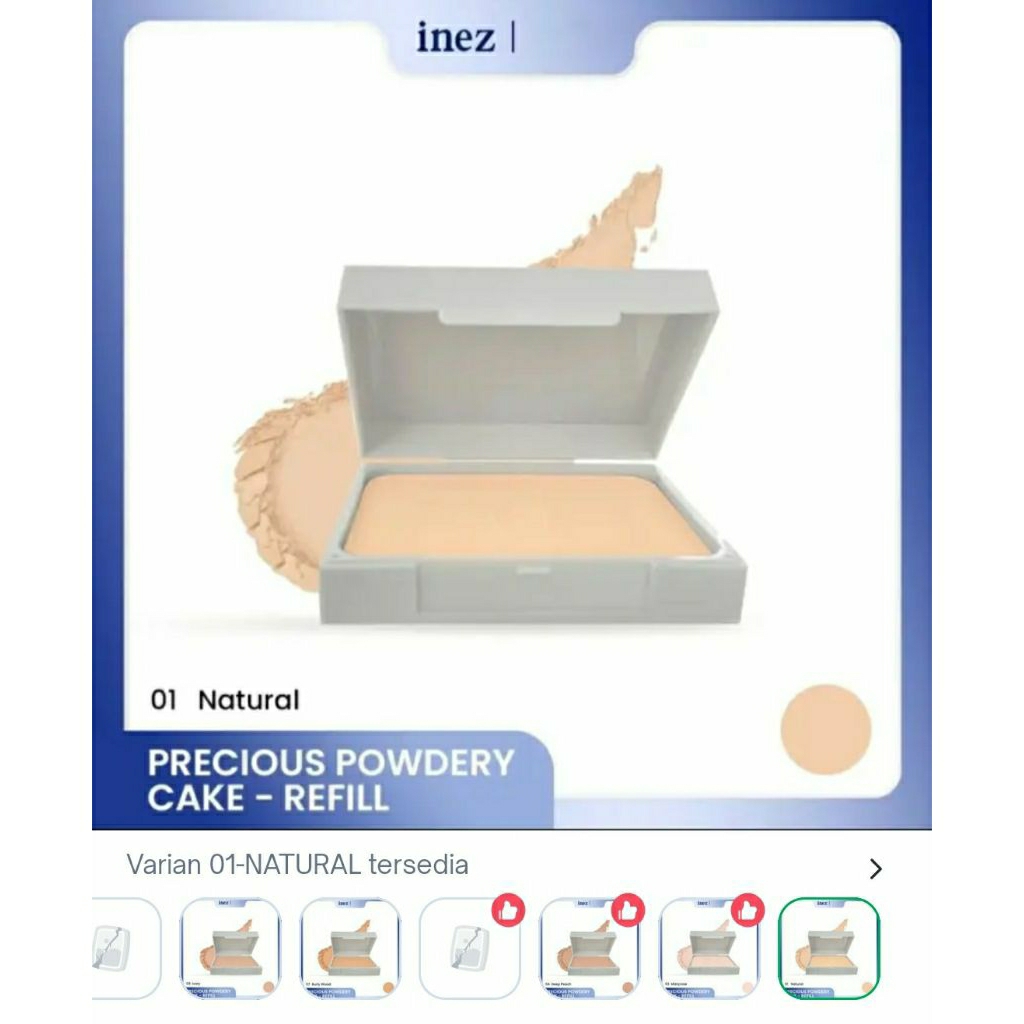 INEZRefill BEDAK PADAT/BEDAK PADAT ISIULANG