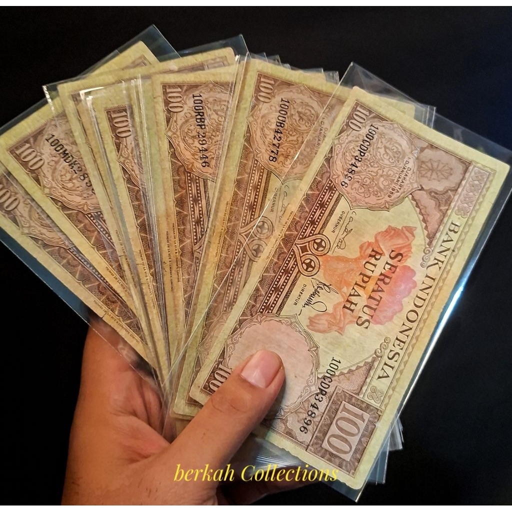 100 Rupiah Seri Bunga Tahun 1959
