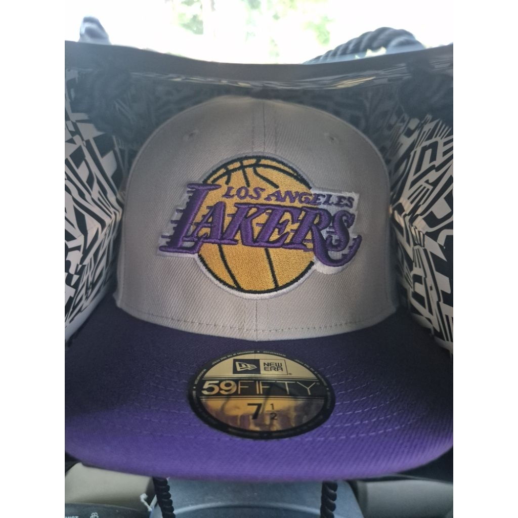Topi Snapback Era Los Angeles Lakers Ori