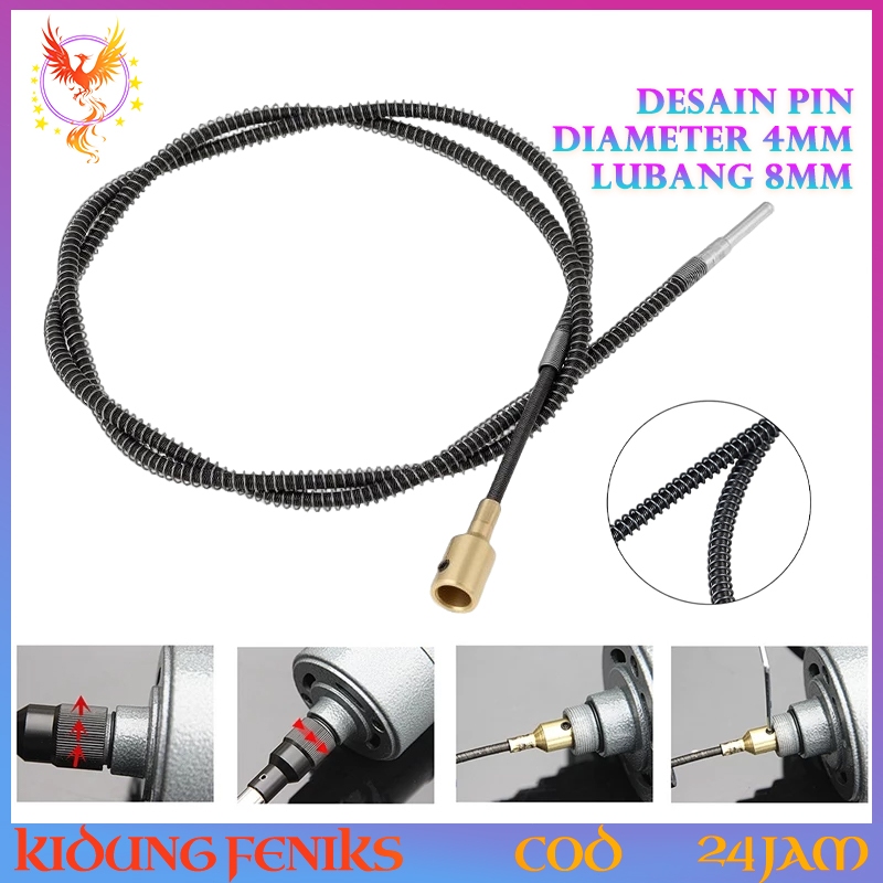 Kabel Fleksibel Mesin Poles Gantung Untuk Bor Listrik Universal Ukiran Inti Mesin Poles Gantung