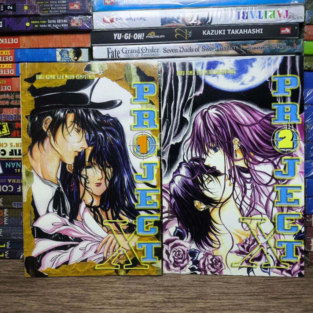 Set Komik Project X volume 1 dan 2 (end)