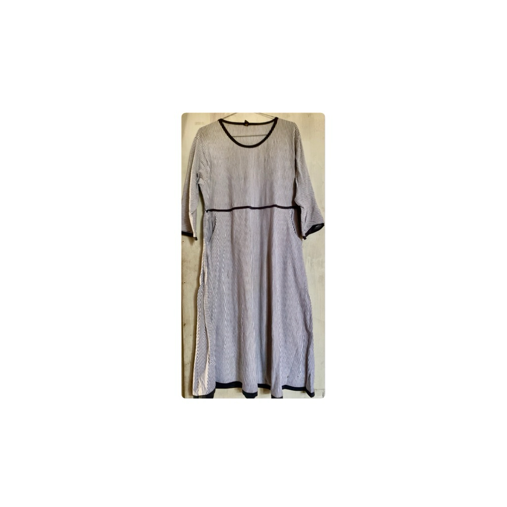 Daster kekinian garis salur (preloved )