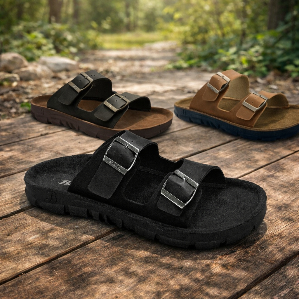 Sandal Pria BATA ENERGYZER Sandal Kulit Pria Original 100% Sandal Model Slop Terbaru Bisa COD