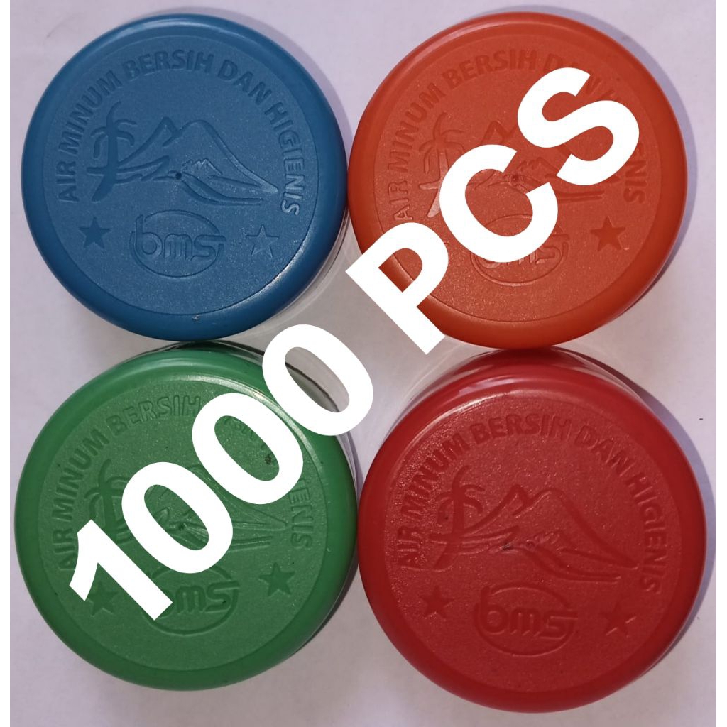 Tutup galon isi ulang berkualitas isi 1000 pcs