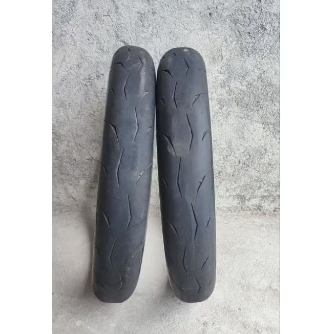 BAN DONAT KINGLAND SIZE 90/80 RATA RING 17 KONDISI SECOND MASIH TEBAL