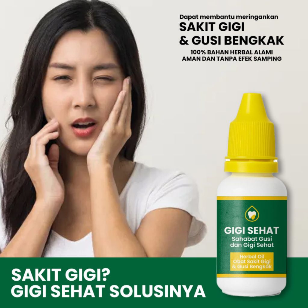 [GIGI SEHAT] BOTANIC SOLUSI GIGI SEHAT OBAT SAKIT GIGI BERLUBANG, GUSI BENGKAK NYUT NYUTAN, SAKIT GI