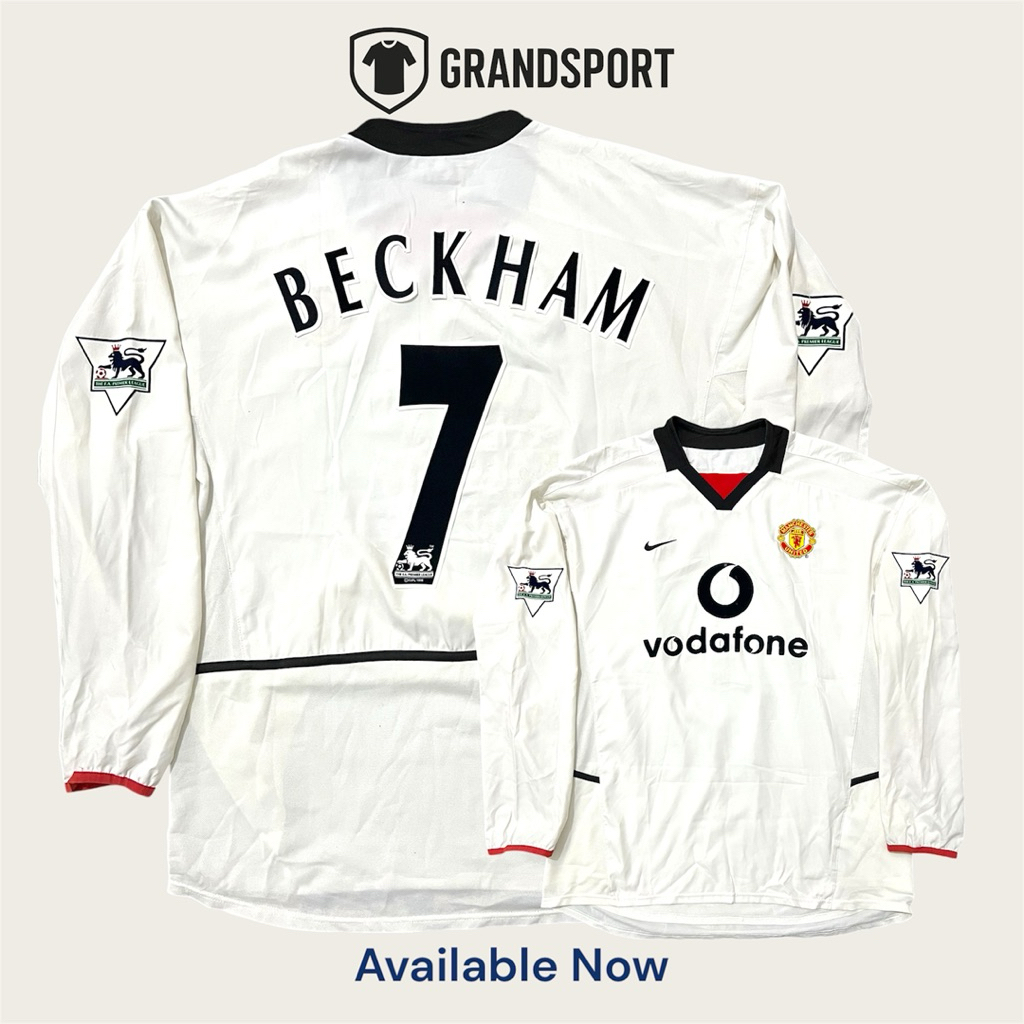 Original Jersey Manchester United 2002 Long Sleeve