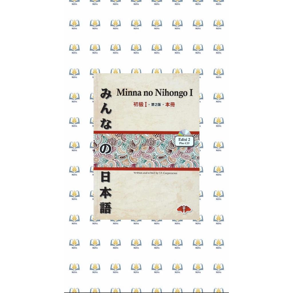 paket 2 buku Minna no nihongo jepang