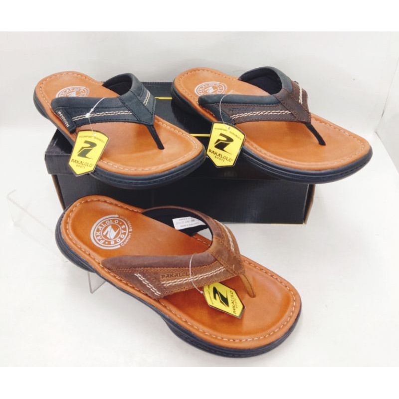 Promo Sandal Pria Pakalolo N-2351 Terlaris Original Sandal Japit Pakalolo Sendal Japit Kulit Asli