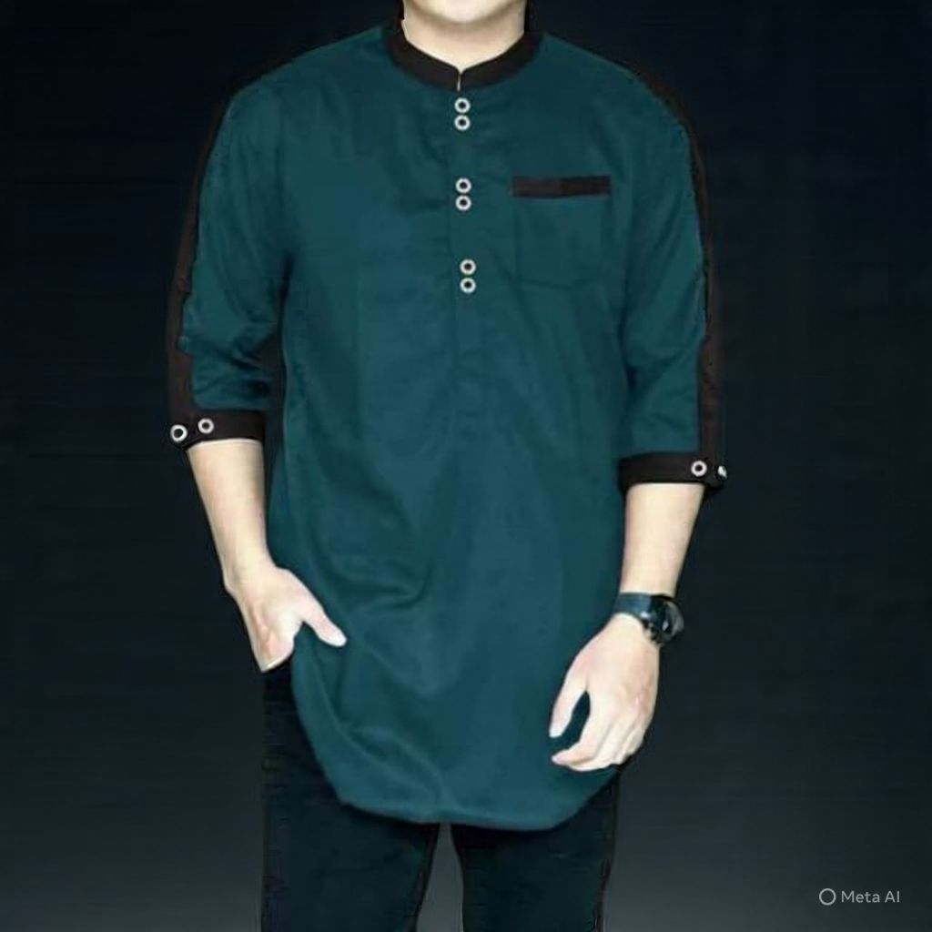 KOKO KURTA ZAKA LENGAN 3/4  best quality