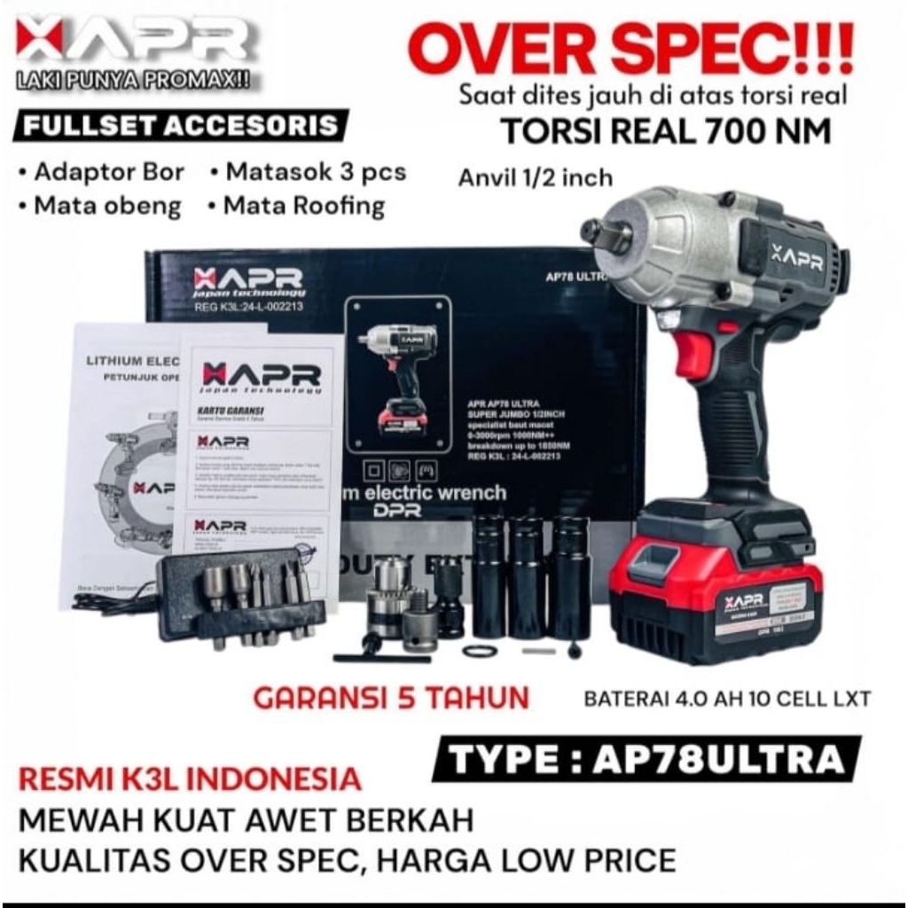 IMPACT APR AP78ultra seri JUMBO 700nm+1800nm