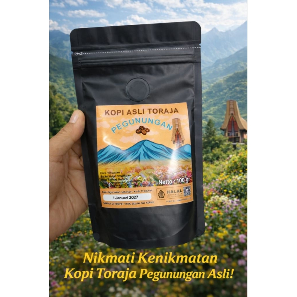 bubuk kopi Toraja