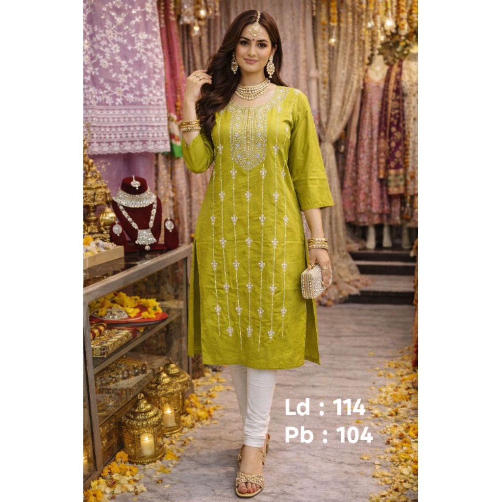KURTA KURTI SET WANITA INDIA + LEGGING
