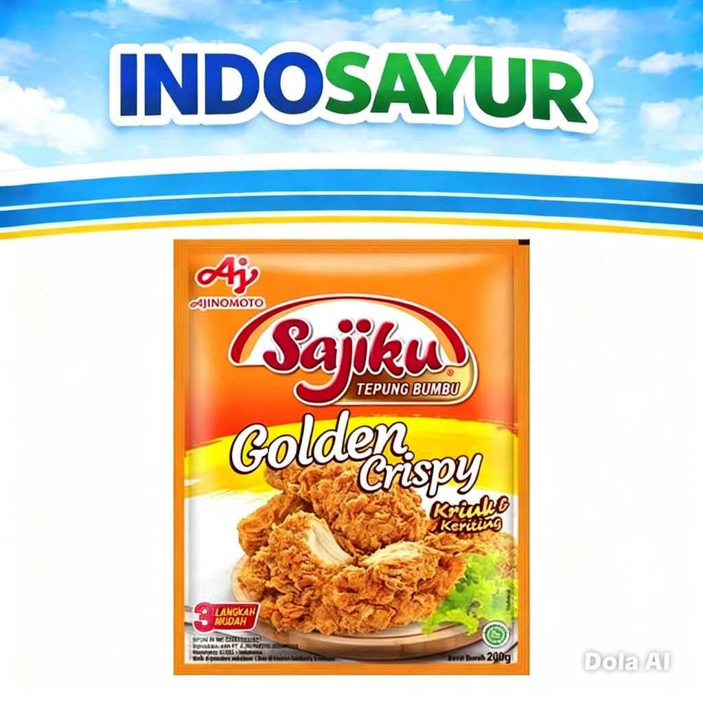SAJIKU Tepung Bumbu Golden Crispy