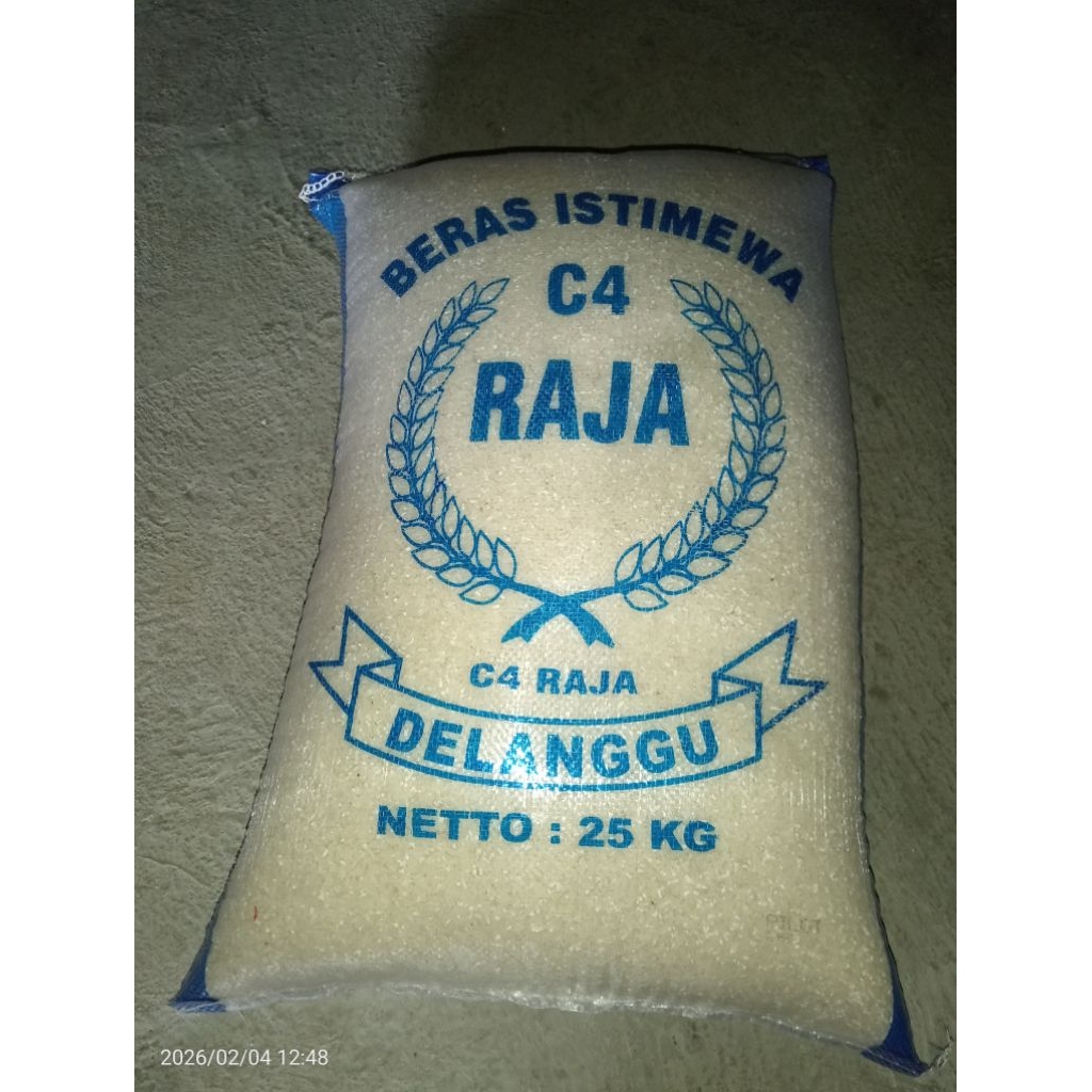 Beras premium c4 Raja 25 kg
