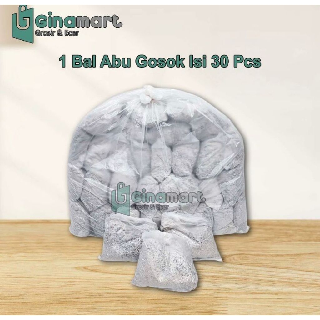 1 BAL ABU GOSOK ISI 30 PCS PEMBERSIH PERABOTAN DAPUR DAN UNTUK MEDIA TELUR ASIN