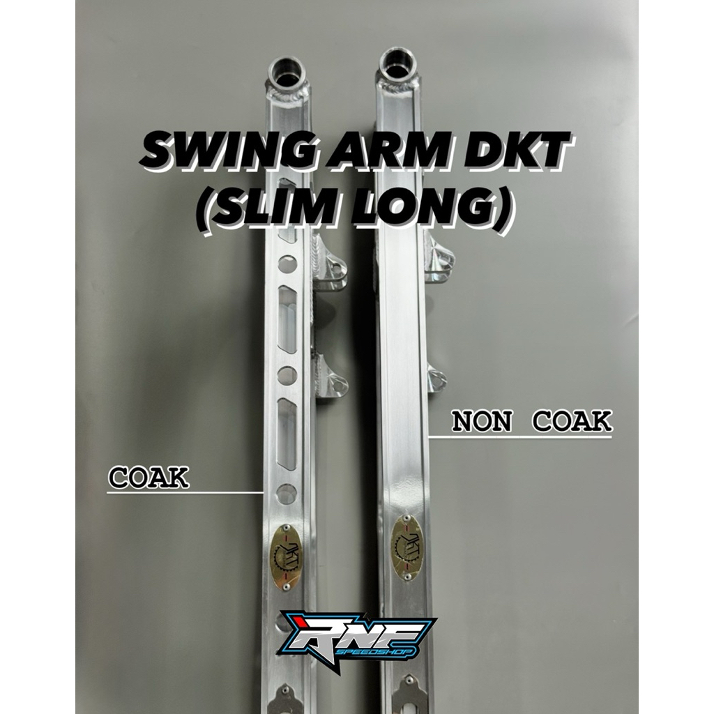 Swing Arm / ARM Almu DKT Thailand (SLIM LONG) 65cm COAK & NON COAK Alumunium 100% Original Ninja R R