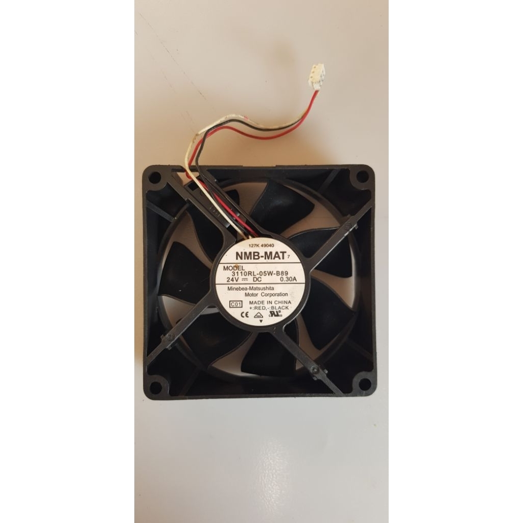Fan/kipas NMB-MAT DC 24V-0.30A 8X8Cm 3pin