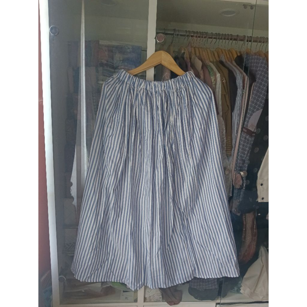 One set jeans mix rok katun salur
