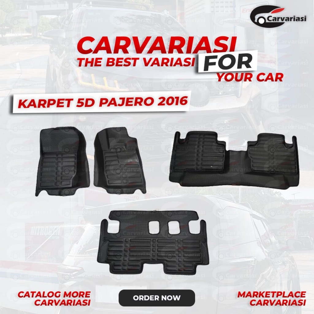 Karpet Pajero Sport Karpet 5D Pajero 2016 Up Karpet Premium 5D Pajero