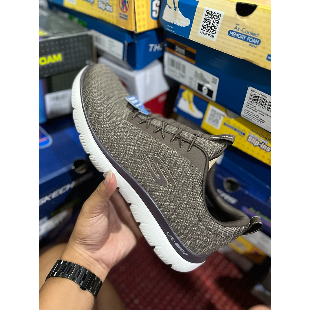 Skechers Summits Sorenz Slip On Men Brown BNIB