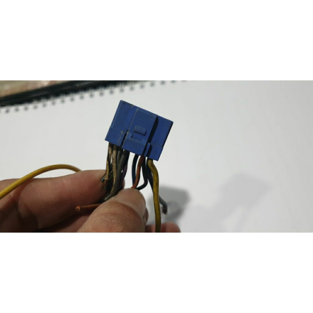 Soket Jack Kabel untuk Head unit Mobil Pioneer atau DSP16 pin ukuran 2 x 1 cm