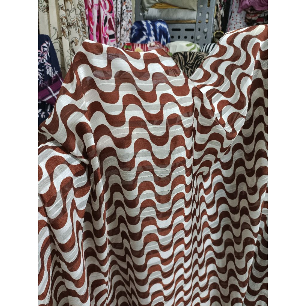 kain ceruty doby motif - kain silk doby premium - kain doby terbaru - lq