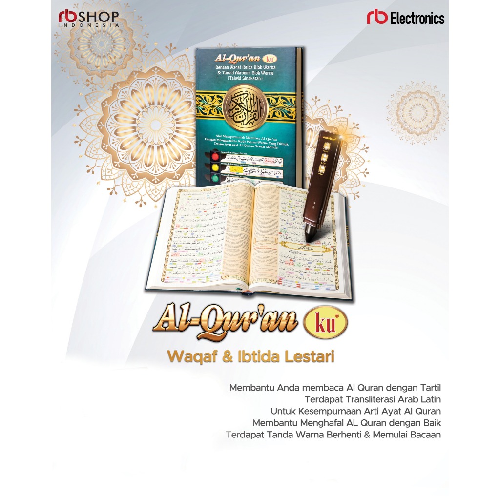 RB Talking Epen Alquran Digital Waqaf Ibtida Lestari Books