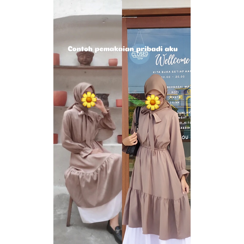 (PRELOVED) Baju tunik tali pita *pemakaian pribadi*