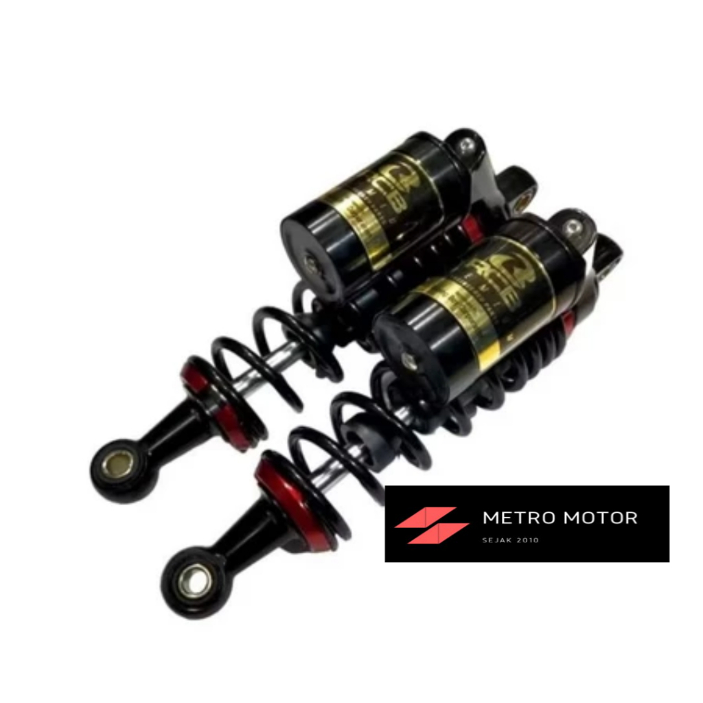 Shock Belakang bebek tabung rcb ukuran 280mm 320mm 340mm-Bisa Untuk Motor, JUPITER, VEGA, FIZR, CRYP