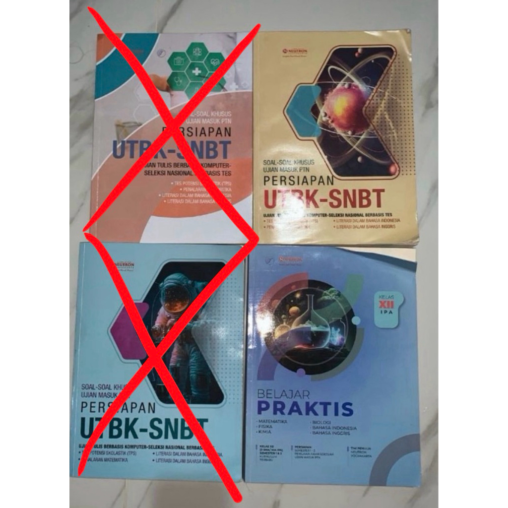 Preloved buku UTBK & SMA
