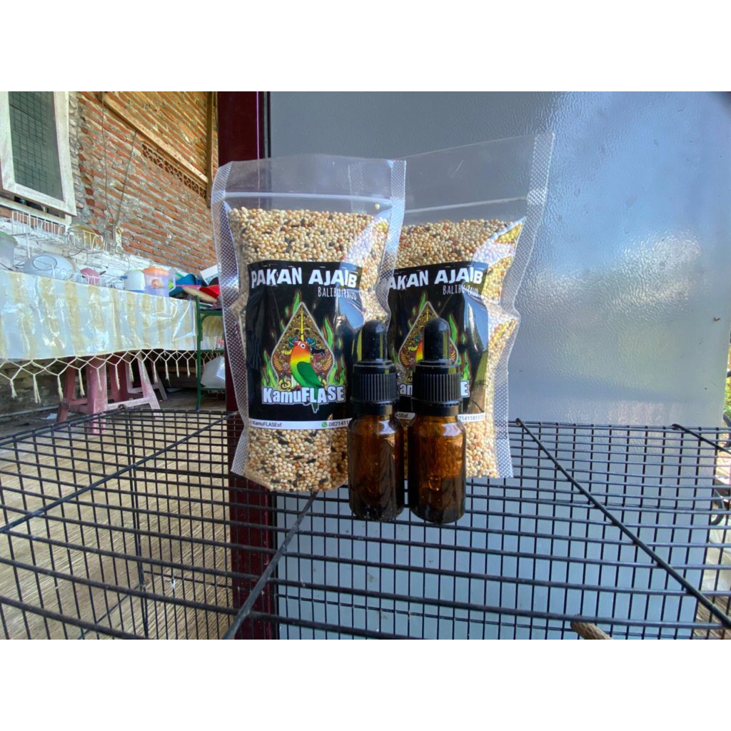 pakan lovebird balibu