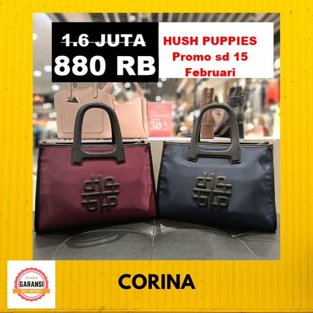 Tas tote bag Hush Puppies CORINA sale 100% original