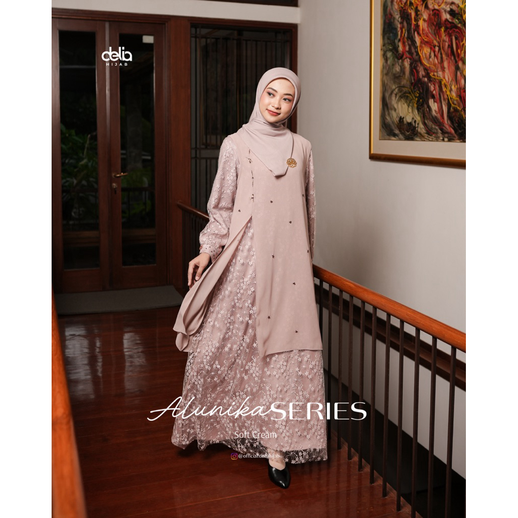 Delia Hijab - Arsila Dress | Dress Wanita Hijab Muslim Gamis Lebaran