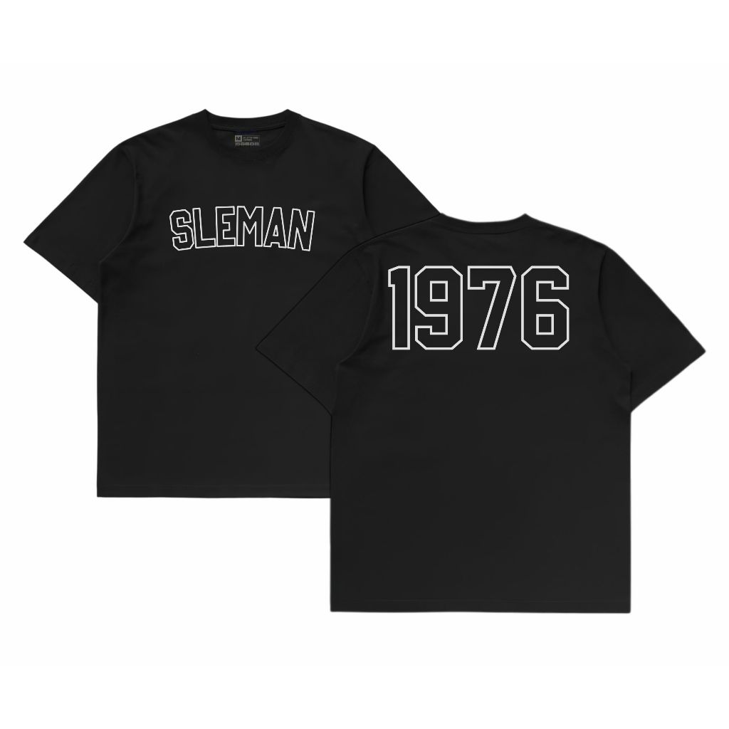 Kaos Distro Sleman Casual  1976 Bcs x Pss Ultras Football