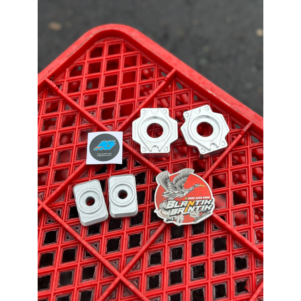 Plat samping arm kaze cnc hrxracing dan plat belakang arm kaze cnc adjuster arm kaze cnc hrx racing