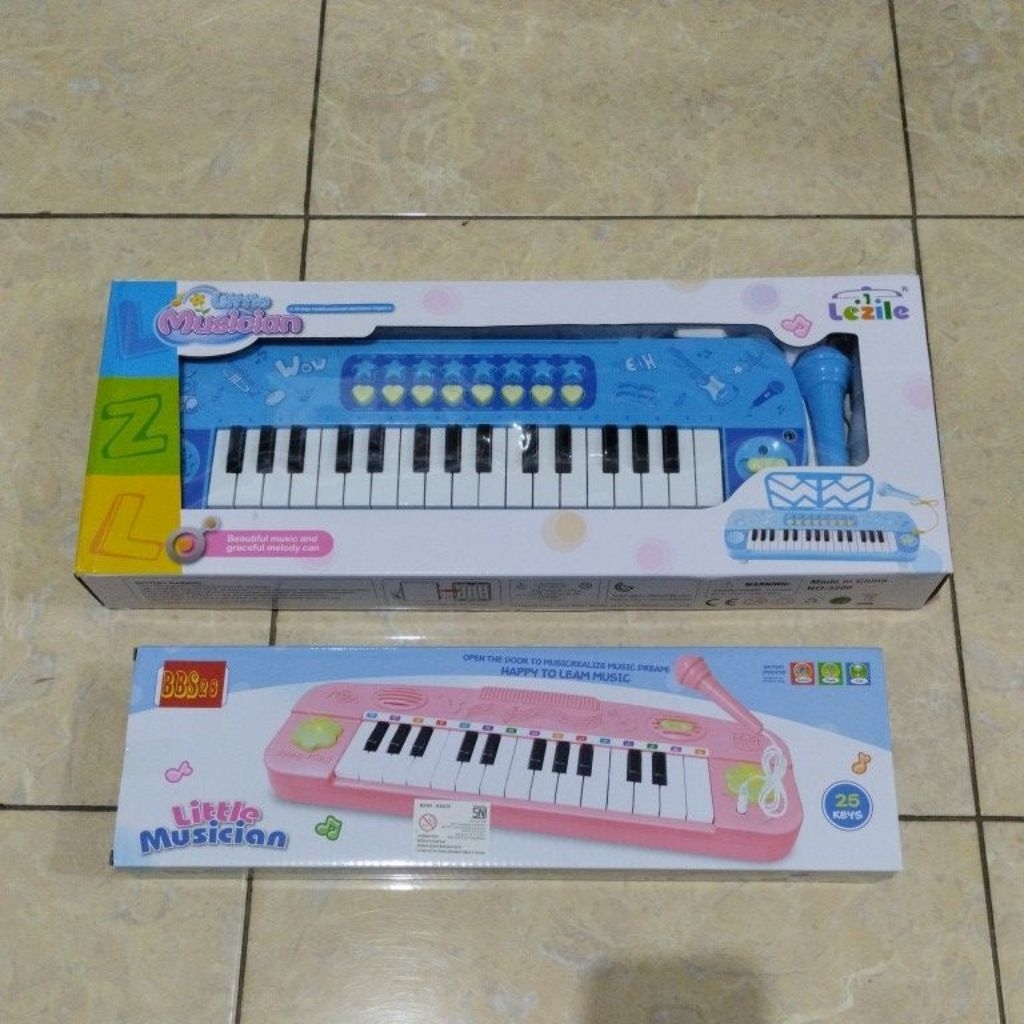oketoys mainan orgen piano anak little musician magical piano
