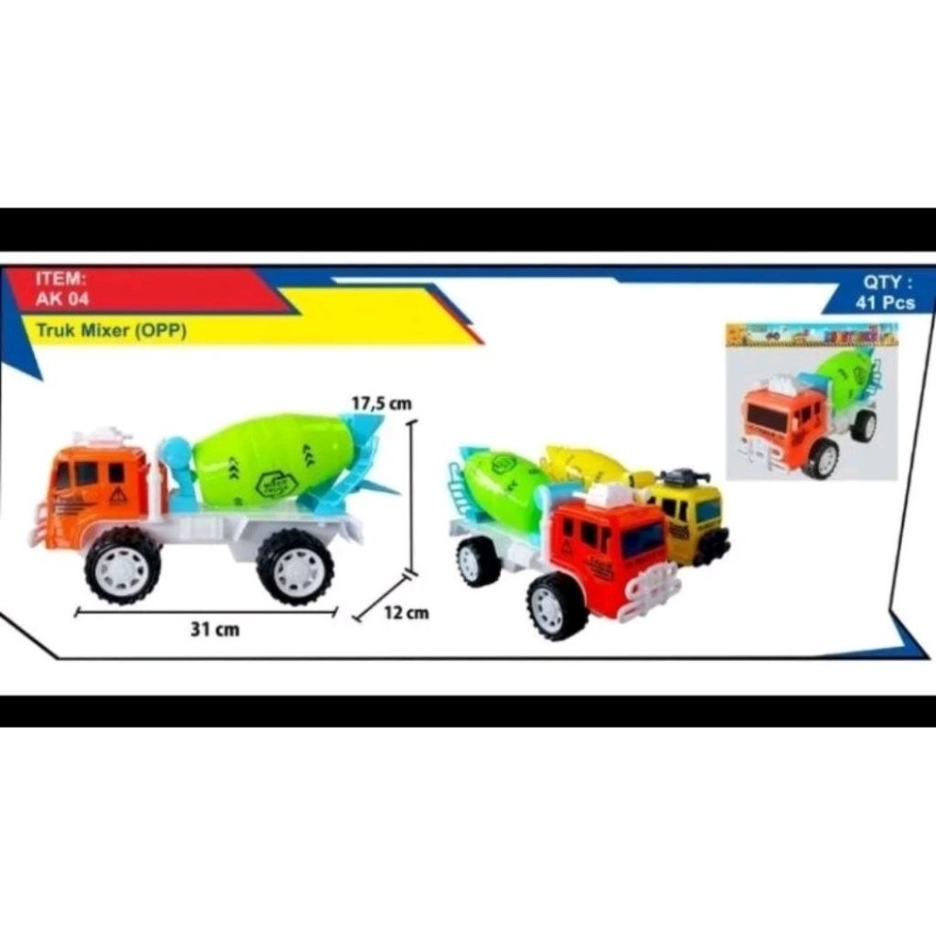 Mainan Truck Molen Kode AK04