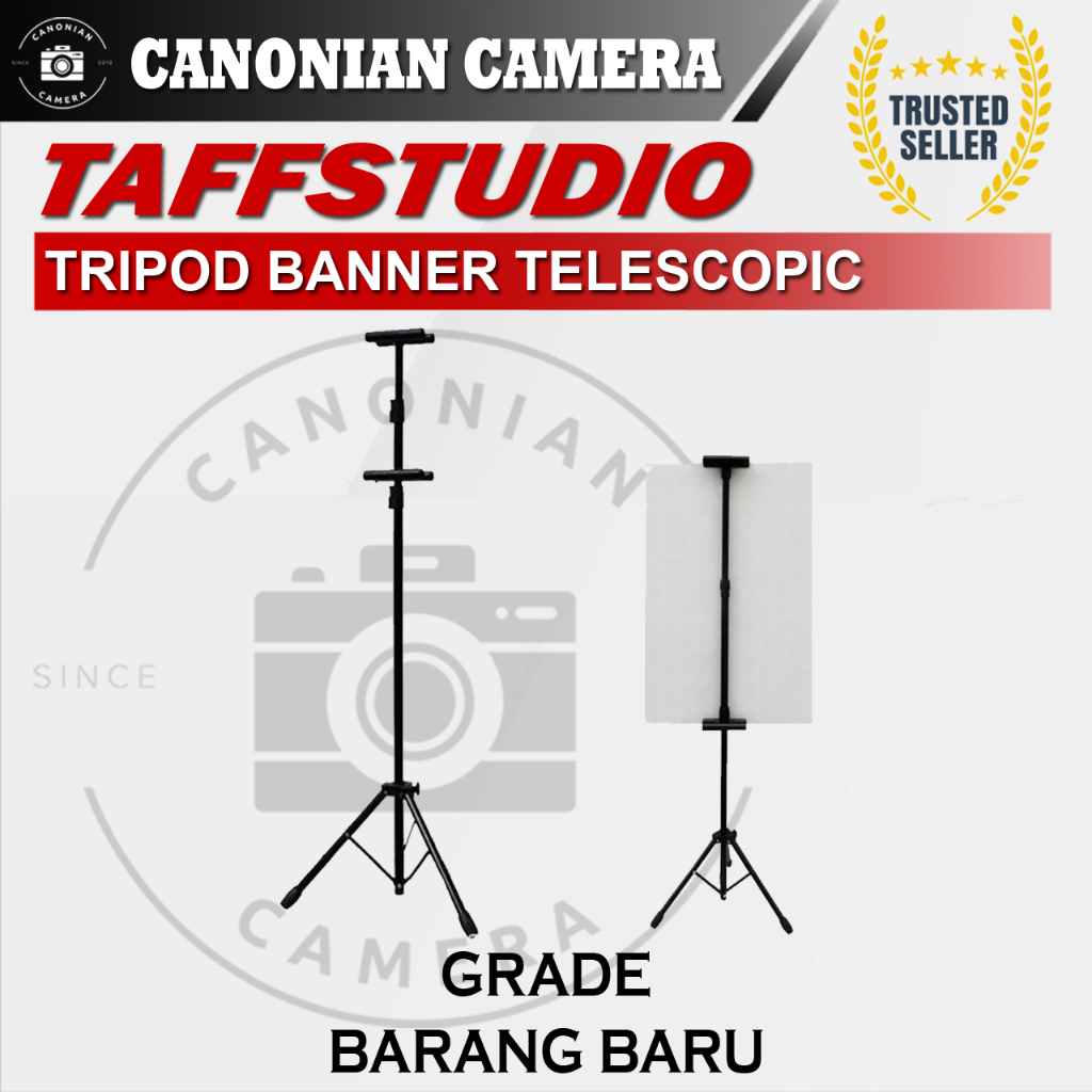 Tripod Banner Taffstudio Telescopic Frame Stand
