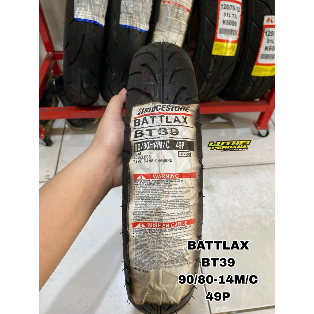 BATTLAX BT39 90/80-14M/C