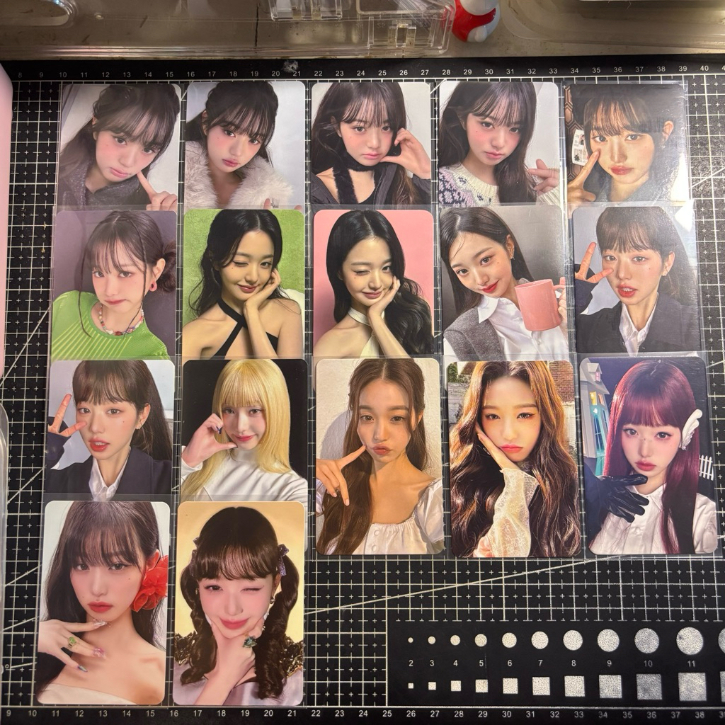 PC PHOTOCARD IVE WONY WONYOUNG AMUSE, HAPA KRISTIN, MEDICUBE, SG22 SEASON’S GREETING 2022 WELCOME PA